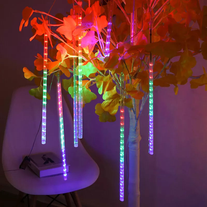1pack Lumières De 8 Tubes RGB